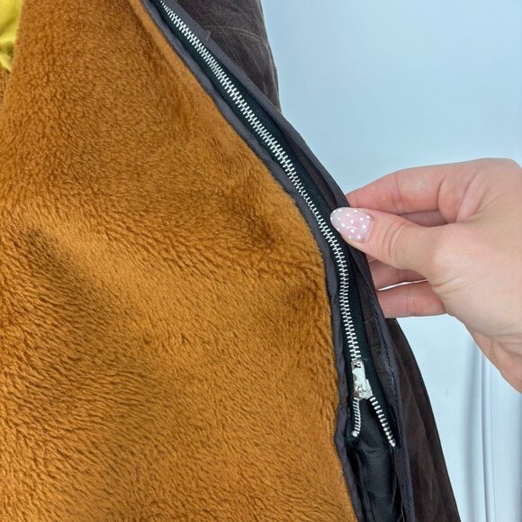 The Leather Shop Vintage Brown Suede Jacket Mens Size 46 Western Rustic *Read - Picture 12 of 16